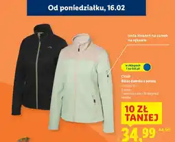 Lidl Bluza damska z polaru oferta
