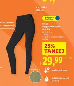 Lidl Leggings funkcyjne damskie oferta