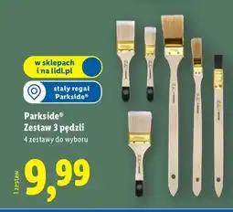 Lidl Zestaw 3 pędzli oferta