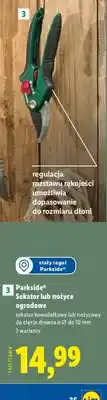 Lidl Sekator lub nożyce ogrodowe oferta