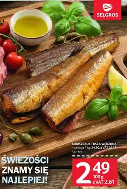 Selgros Morszczuk tusza wędzona oferta