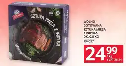 Selgros Wolno gotowana sztuka mięsa z indyka ok oferta