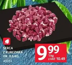 Selgros Serca z kurczaka ok. 0.6 kg 70034 oferta