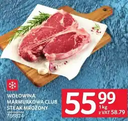 Selgros Wołowina marmorkowa Club Steak mrożony 996964 oferta