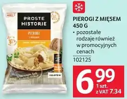 Selgros Pierogi z mięsem 450g Proste Historie 102125 oferta