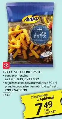 Selgros Frytki Steak Fries 750g Aviko 1643 oferta