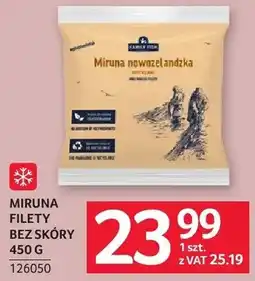 Selgros Filety z miruna nowozelandzkiego bez skóry oferta