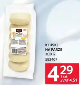 Selgros Kluski na parze 300g Proste Historie 582407 oferta