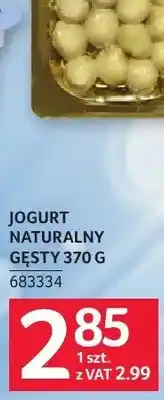 Selgros Jogurt naturalny gęsty oferta