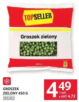 Selgros Groszek zielony mrożony oferta