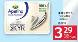 Selgros Serek Apetina Skyr 125 g wszystkie rodzaje oferta