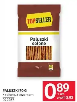 Selgros Paluszki solone Topseller oferta