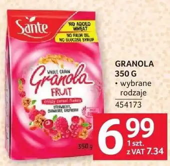Selgros Granola Sante oferta
