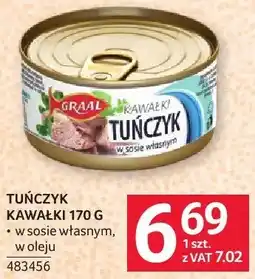 Selgros Tuńczyk kawałki Graal oferta