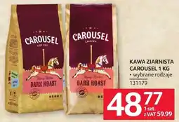 Selgros Kawa ziarnista Carousel Dark Roast oferta