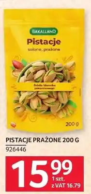Selgros Pistacje prażone solone oferta
