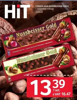 Selgros Czekolada Nussbeisser oferta