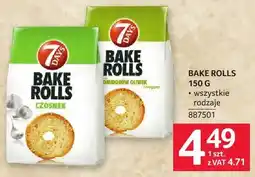 Selgros Bake rolls 150g wszystkie rodzaje oferta