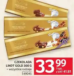 Selgros Czekolada Lindt Gold oferta