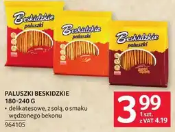 Selgros Paluszki Beskidzkie 180-240g delikatesowe, z solą, o smaku wędzonego bekonu oferta