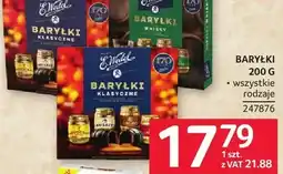 Selgros Batoniki E.Wedel Baryłki 200g wszystkie rodzaje oferta