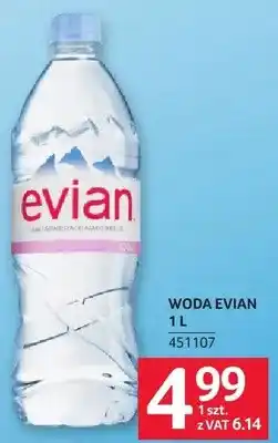 Selgros Woda Evian oferta