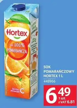 Selgros Sok pomarańczowy Hortex oferta