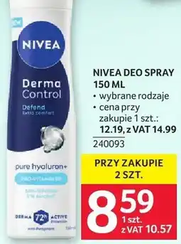 Selgros Dezodorant Nivea Deo Spray oferta