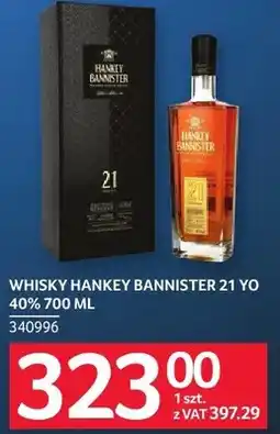 Selgros Whisky Hankey Bannister 21 YO 40% oferta