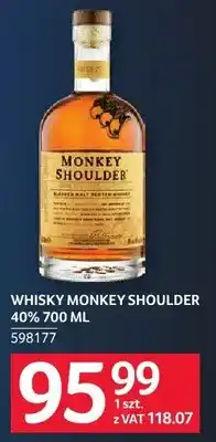Selgros Whisky Monkey Shoulder 40% oferta