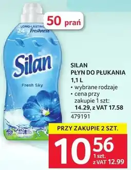 Selgros Płyn do płukania Silan 1.1 L wybrane rodzaje oferta