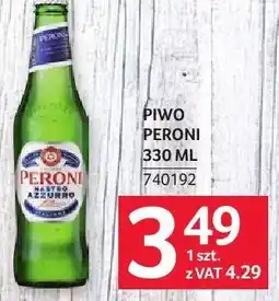 Selgros Piwo Peroni oferta