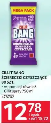 Selgros Cillit Bang odtłuszczki czyszczące 80 SZT oferta