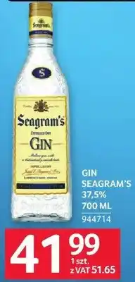 Selgros Gin Seagram's 37,5% oferta