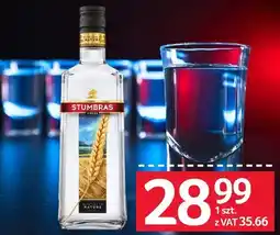 Selgros Wódka Stumbras 40% oferta