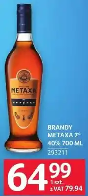 Selgros Brandy Metaxa 7* 40% oferta