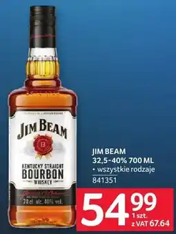 Selgros Whisky Jim Beam 32,5-40% oferta