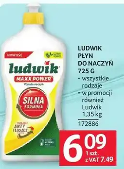 Selgros Płyn do naczyń Ludwik 725 G wszystkie rodzaje oferta