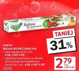 Selgros Forte+ rękaw do pieczenia 4 m oferta