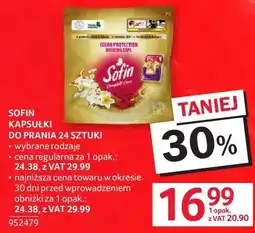 Selgros Kapsułki do prania Sofin 24 sztuki oferta