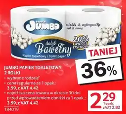 Selgros Jumbo papier toaletowy 2 rolki oferta