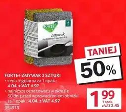Selgros Forte+ zmywak 2 sztuki oferta