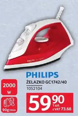Selgros Żelazko PHILIPS GC1742/40 oferta