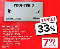 Selgros Rękawiczki TPE 100 par oferta
