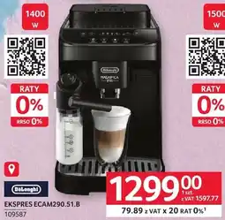 Selgros Ekspres DELONGHI EKSPRES ECAM290.51.B oferta