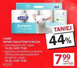 Selgros Lambi papier toaletowy 8 rolek oferta