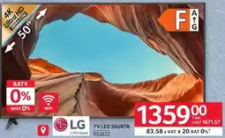 Selgros TV LED 50UR78 LG oferta