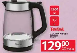 Selgros Czajnik TEFAL CZAJNIK KI6058 oferta
