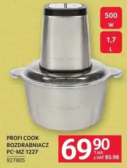 Selgros Rozdrabniacz PROFI COOK PC-MZ 1227 oferta