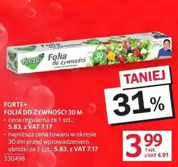 Selgros Forte+ folia do żywności 30 m oferta